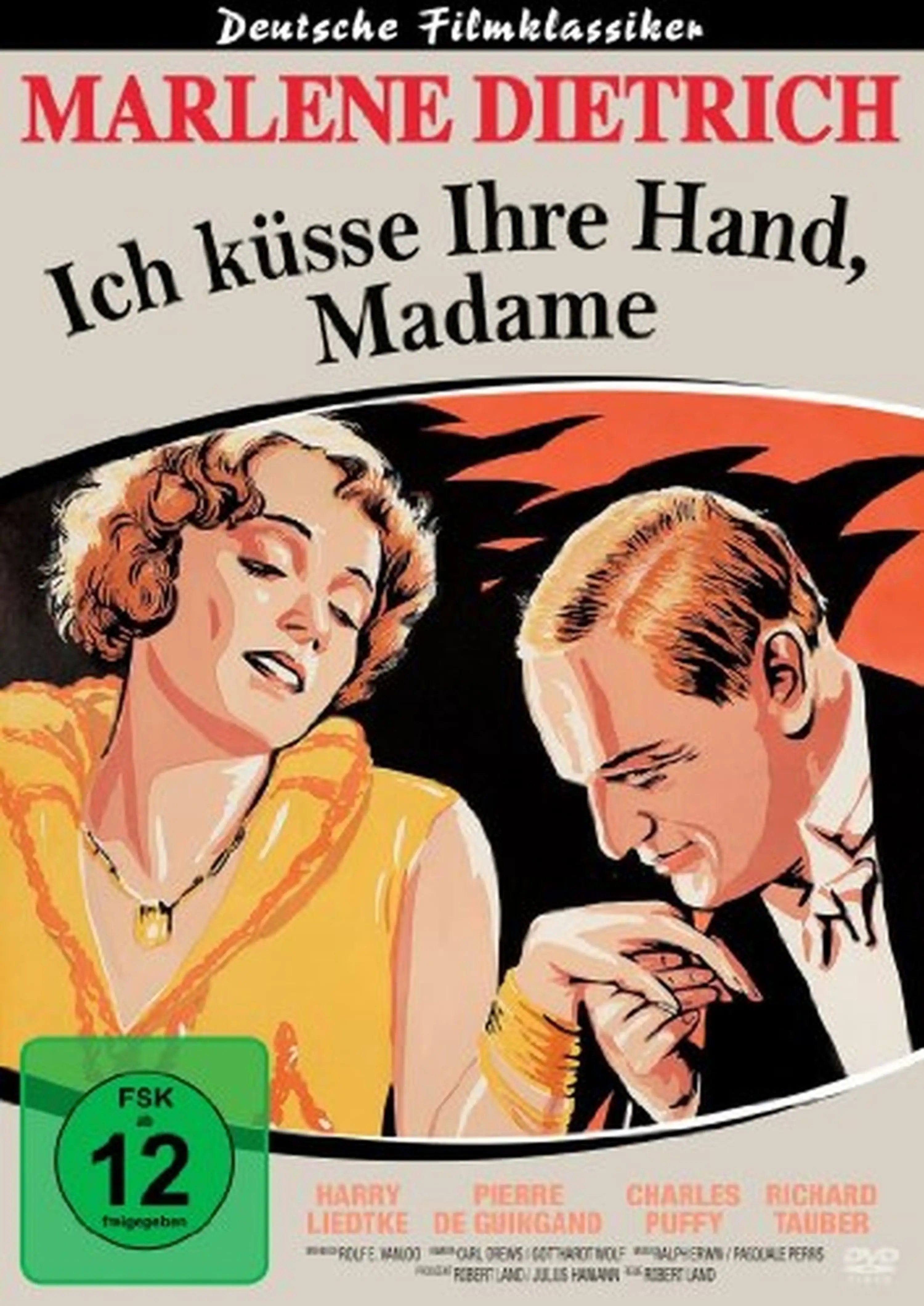 Ich küsse Ihre Hand, Madame DVD Cover – Frontcover Bild