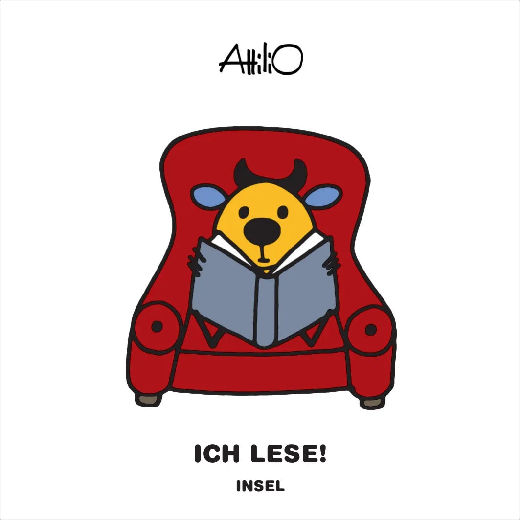 Buchcover von 'Ich lese!' - Gebundene Ausgabe von Attilio Cassinelli