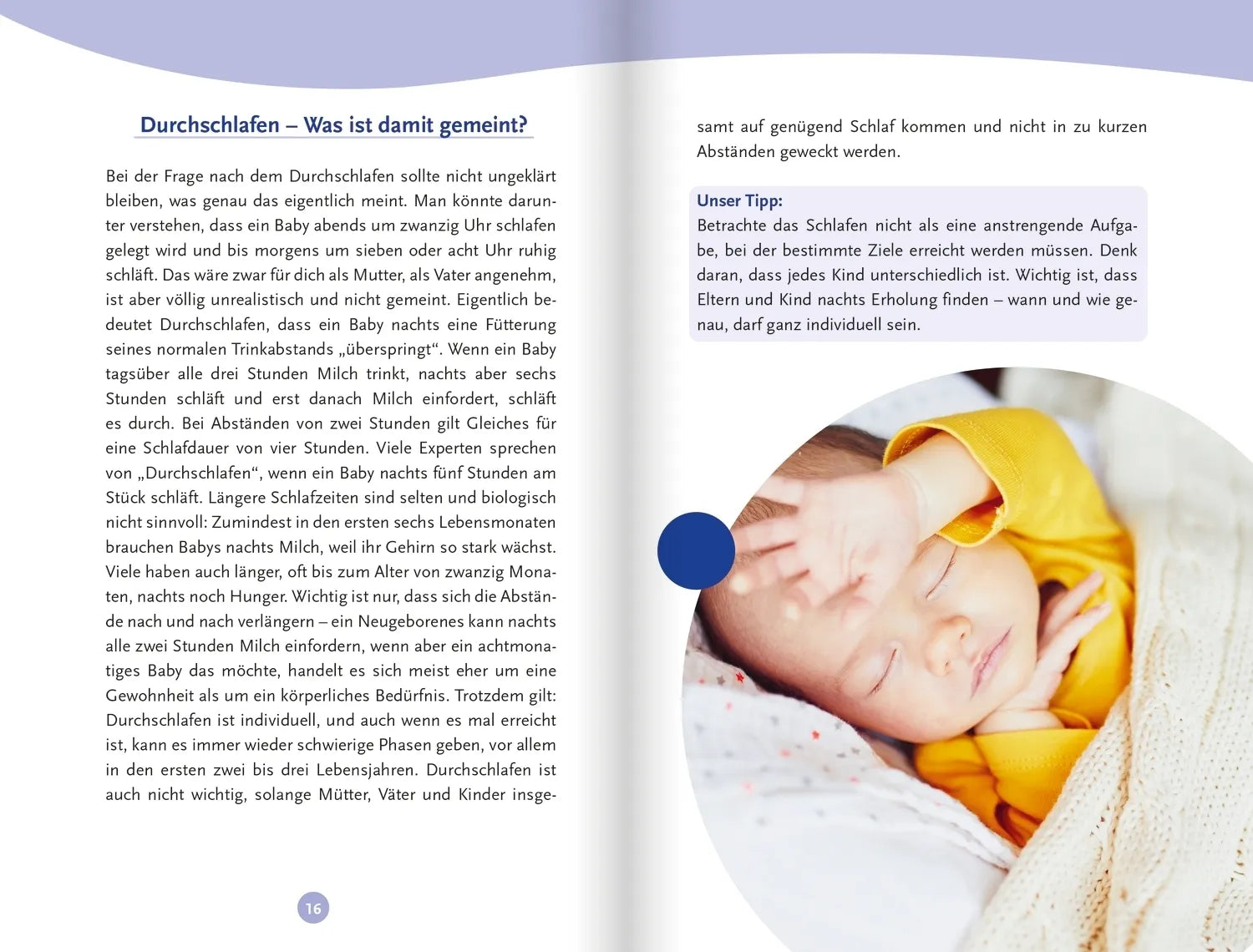 Detailansicht: Ich liebe Schlaf! Mein Baby auch! (Taschenbuch)