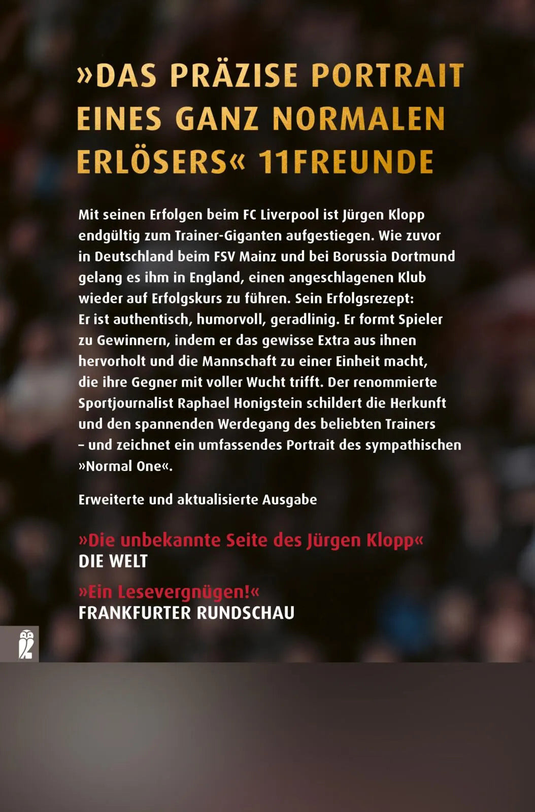 Rückseite: »Ich mag, wenn's kracht.« (Paperback)