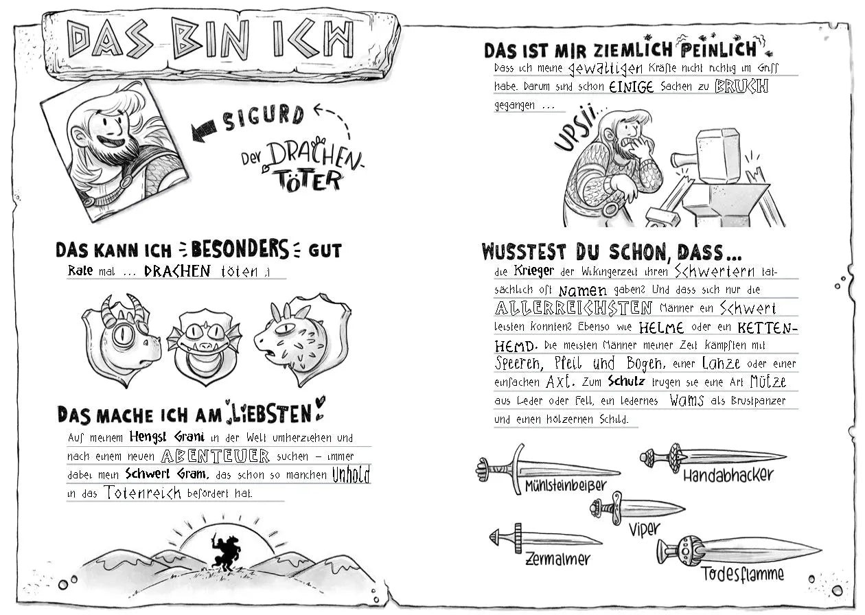 Frank Schwieger - Ich, Odin, und die wilden Wikinger – Götter und Helden erzählen nordische Sagen
