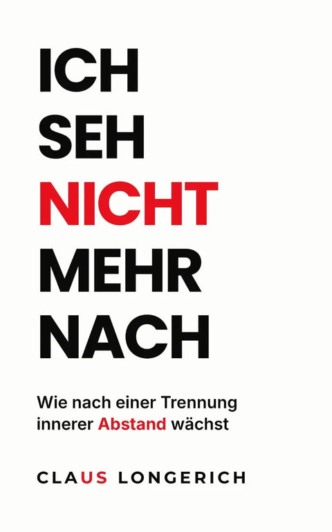 Ich seh nicht mehr nach