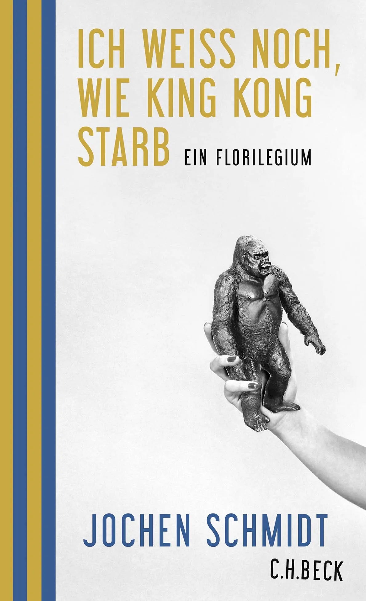 Buchcover von 'Ich weiß noch, wie King Kong starb' - Gebundene Ausgabe von Jochen Schmidt