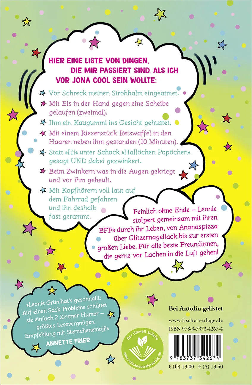 Buchrückseite von 'Ich werd Muffin' mit Klappentext - Gebundene Ausgabe