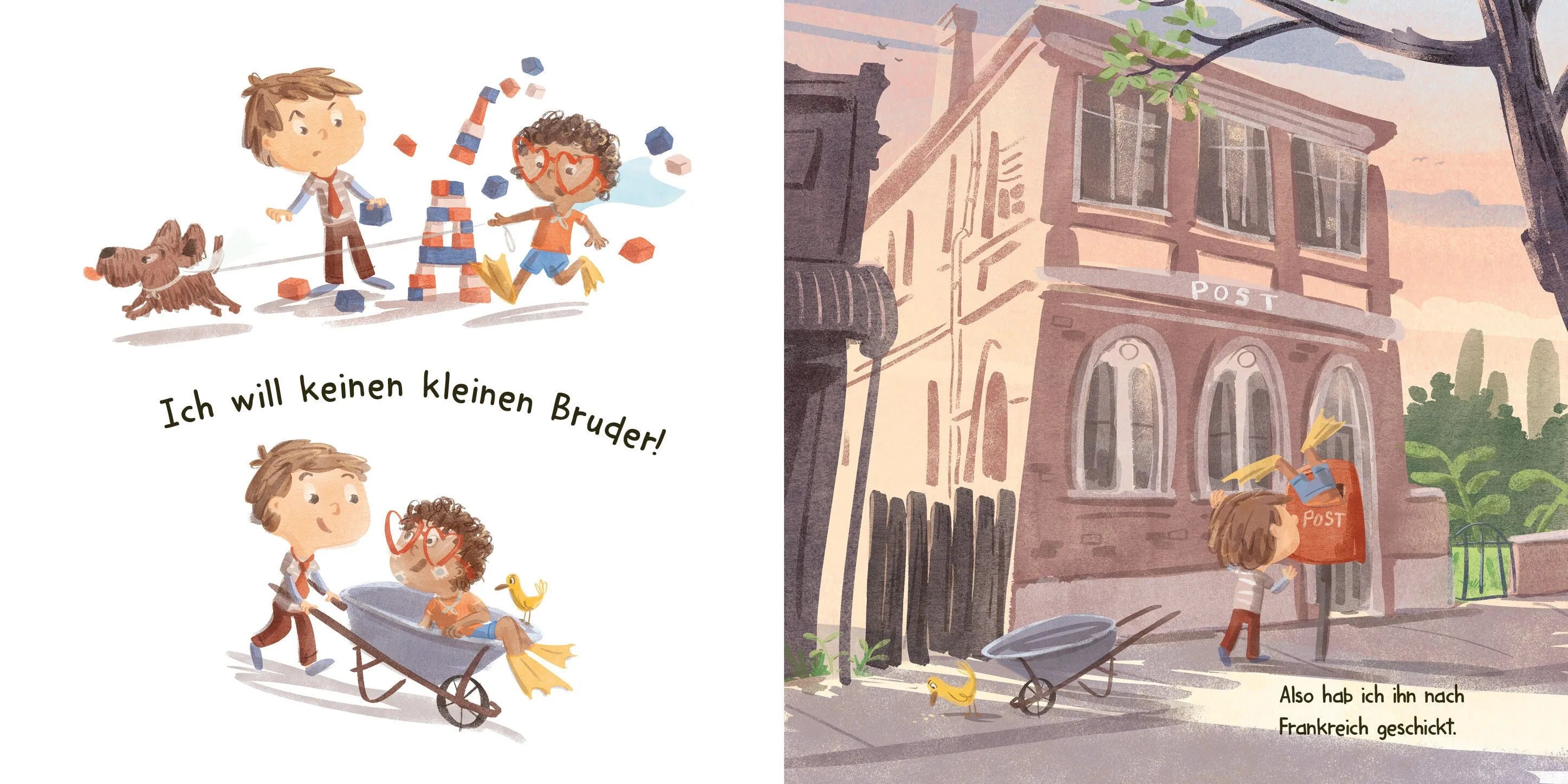 Detailansicht: Ich will doch keinen kleinen Bruder! (Hardcover)