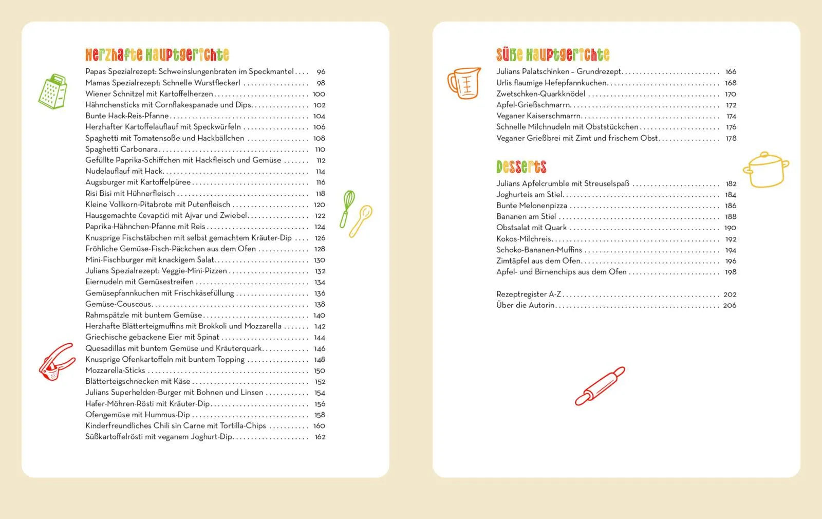 Innenansicht von 'Ich will mitkochen!' - Taschenbuch