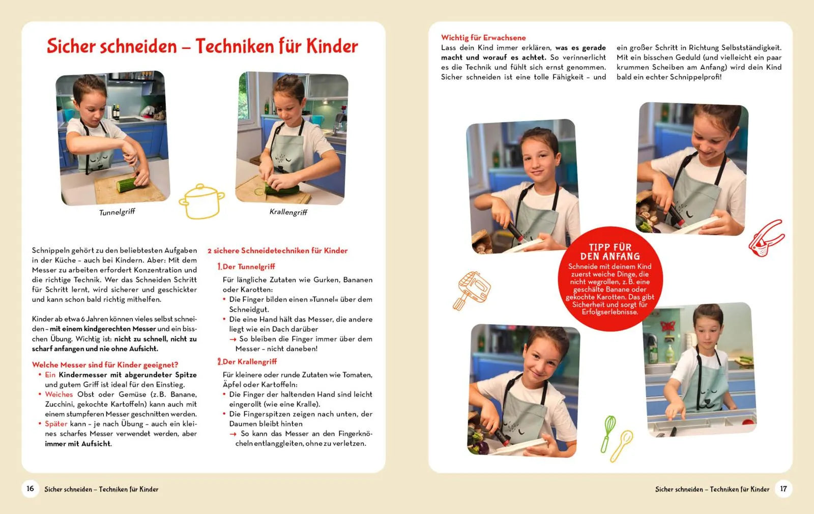 Innenansicht von 'Ich will mitkochen!' - Taschenbuch