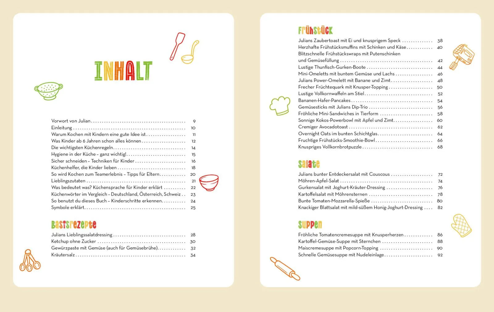 Innenansicht von 'Ich will mitkochen!' - Taschenbuch