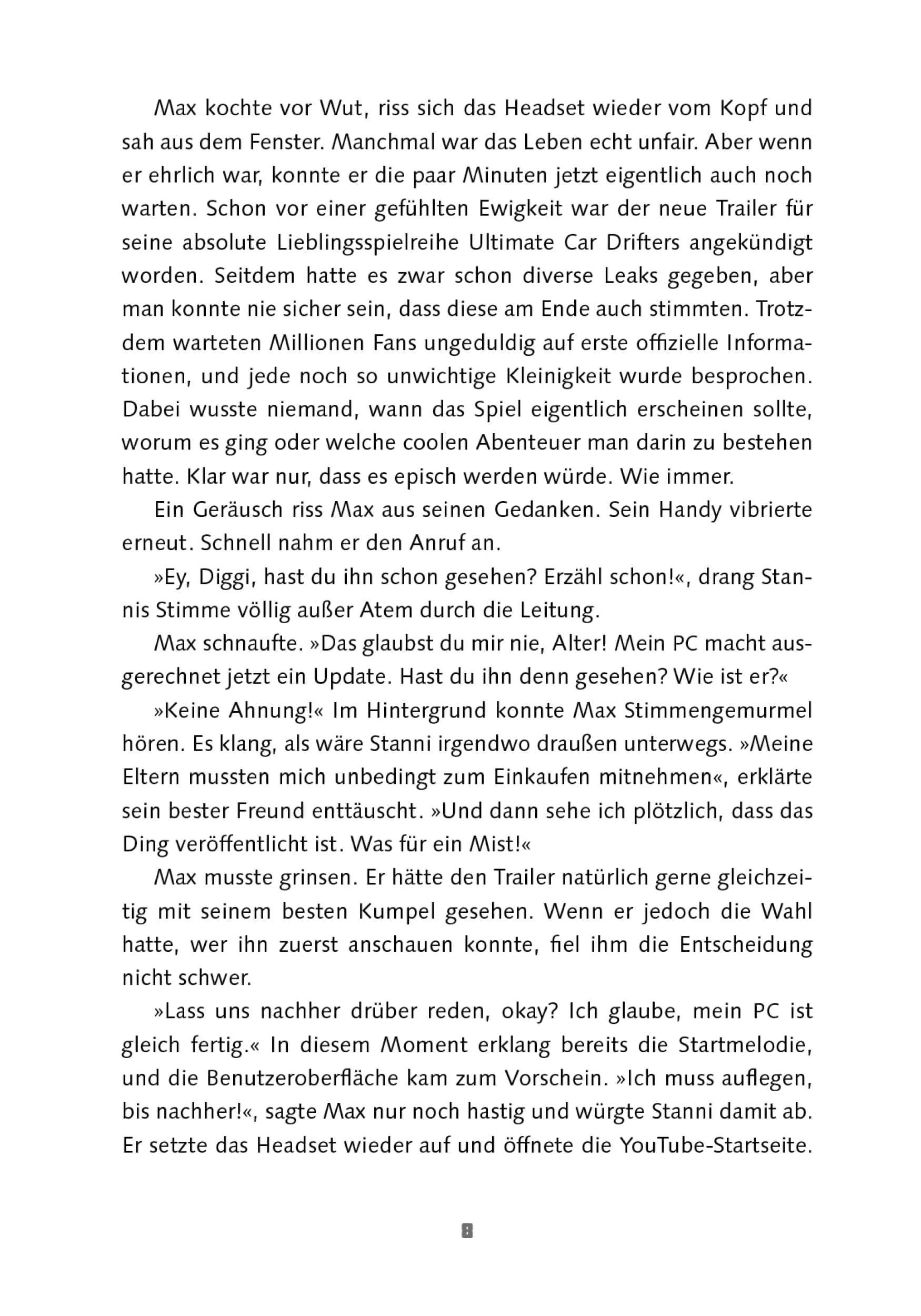 Innenansicht von 'iCrimax: Im Sturzflug nach Atro City' - Gebundene Ausgabe