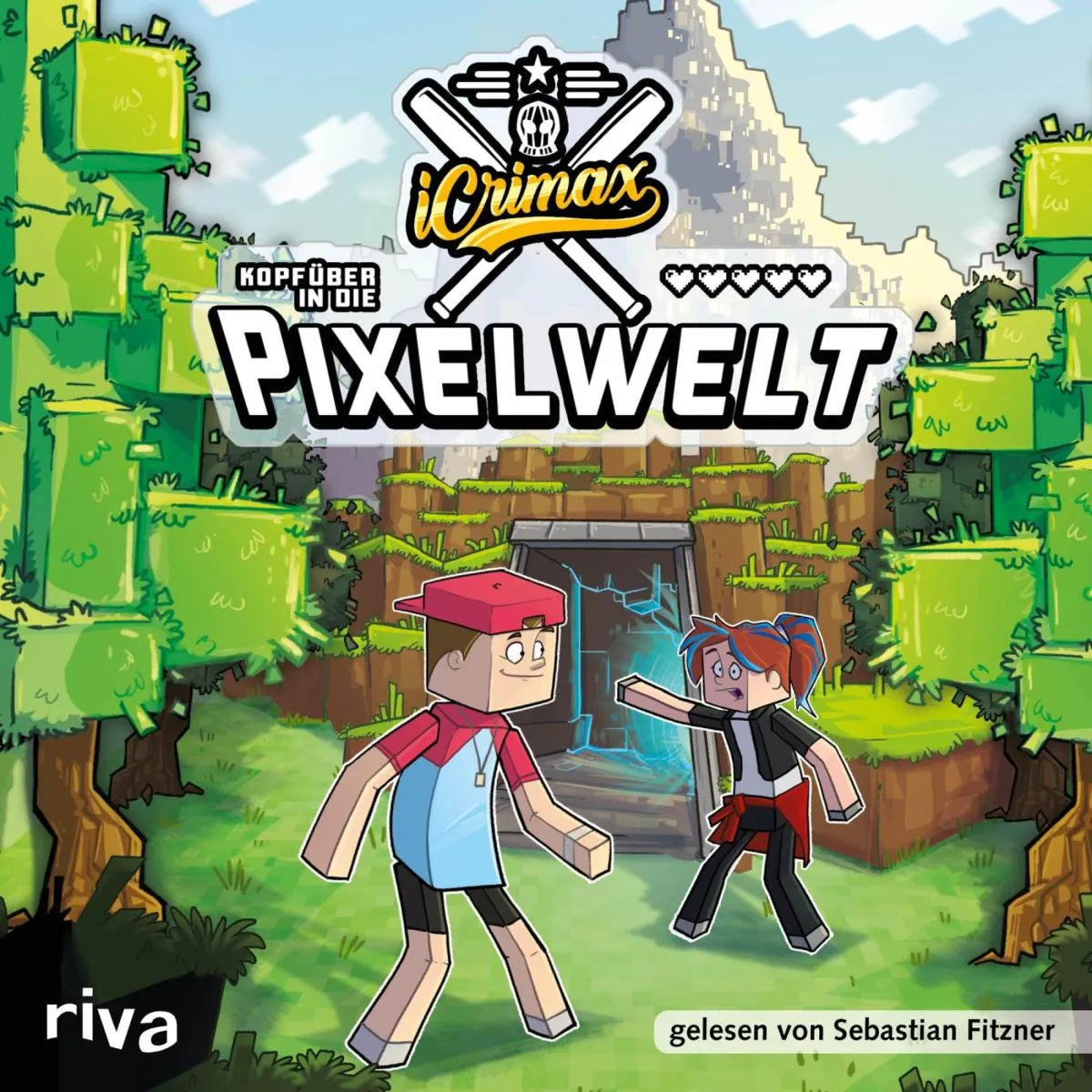Cover: iCrimax: Kopfüber in die Pixelwelt (Hörbuch Download) von Sebastian iCrimax