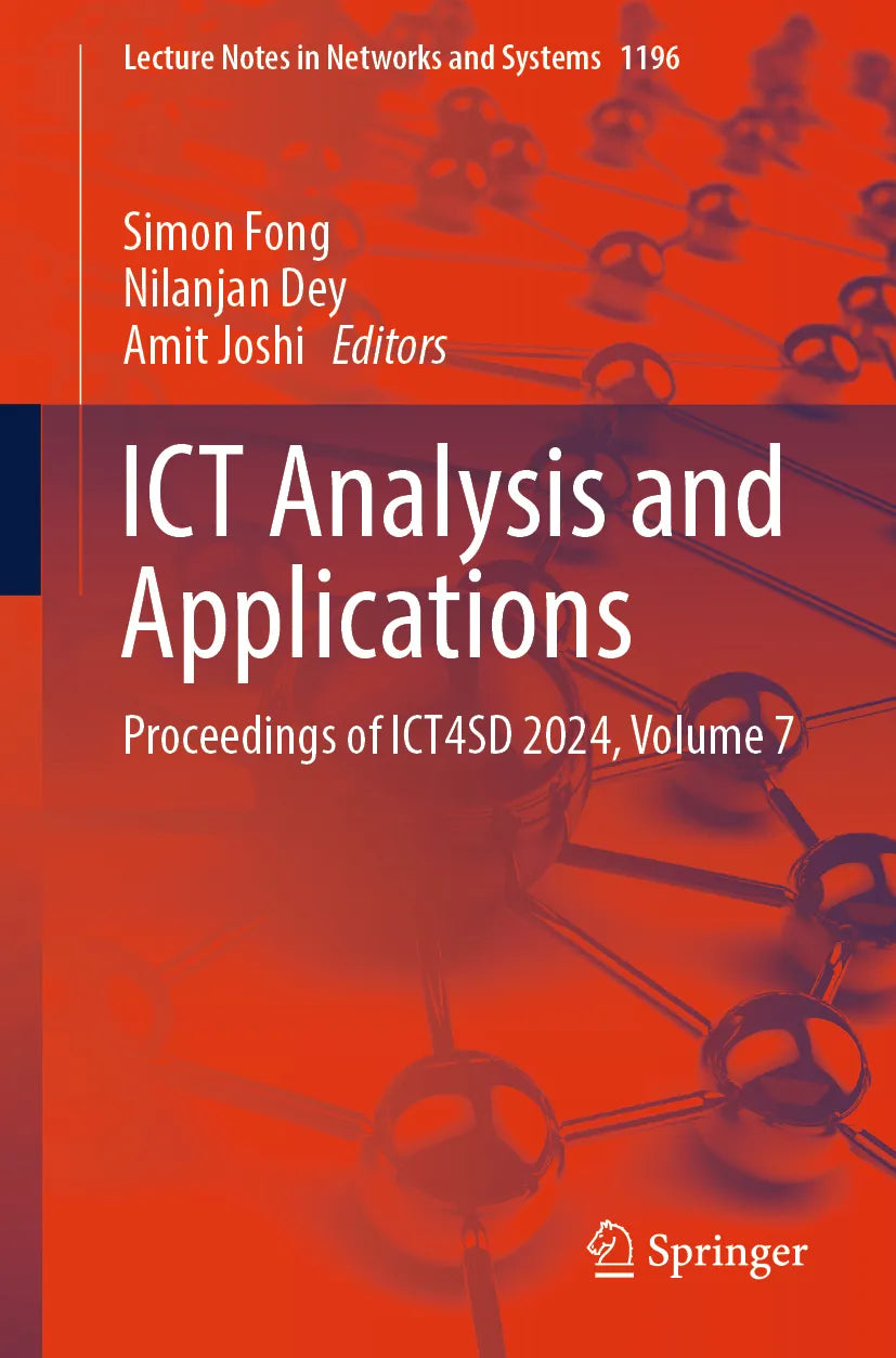 Cover: ICT Analysis and Applications (E-Book)