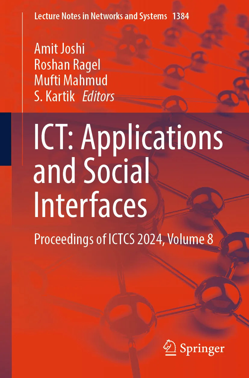 Cover: ICT: Applications and Social Interfaces (E-Book)