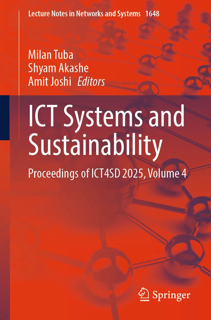 Cover: ICT Systems and Sustainability (E-Book)