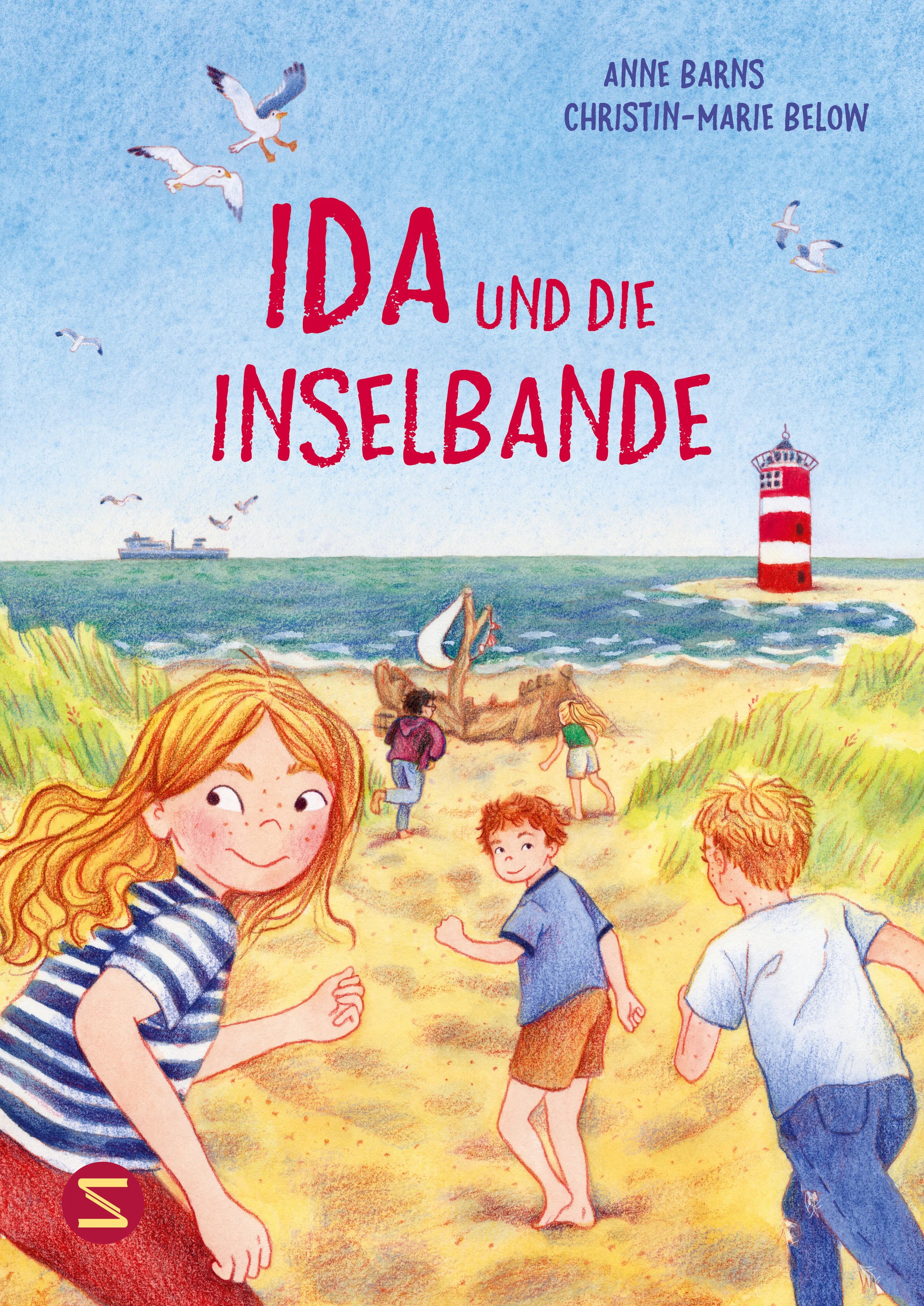Buchcover von 'Ida und die Inselbande' - Gebundene Ausgabe von Anne Barns