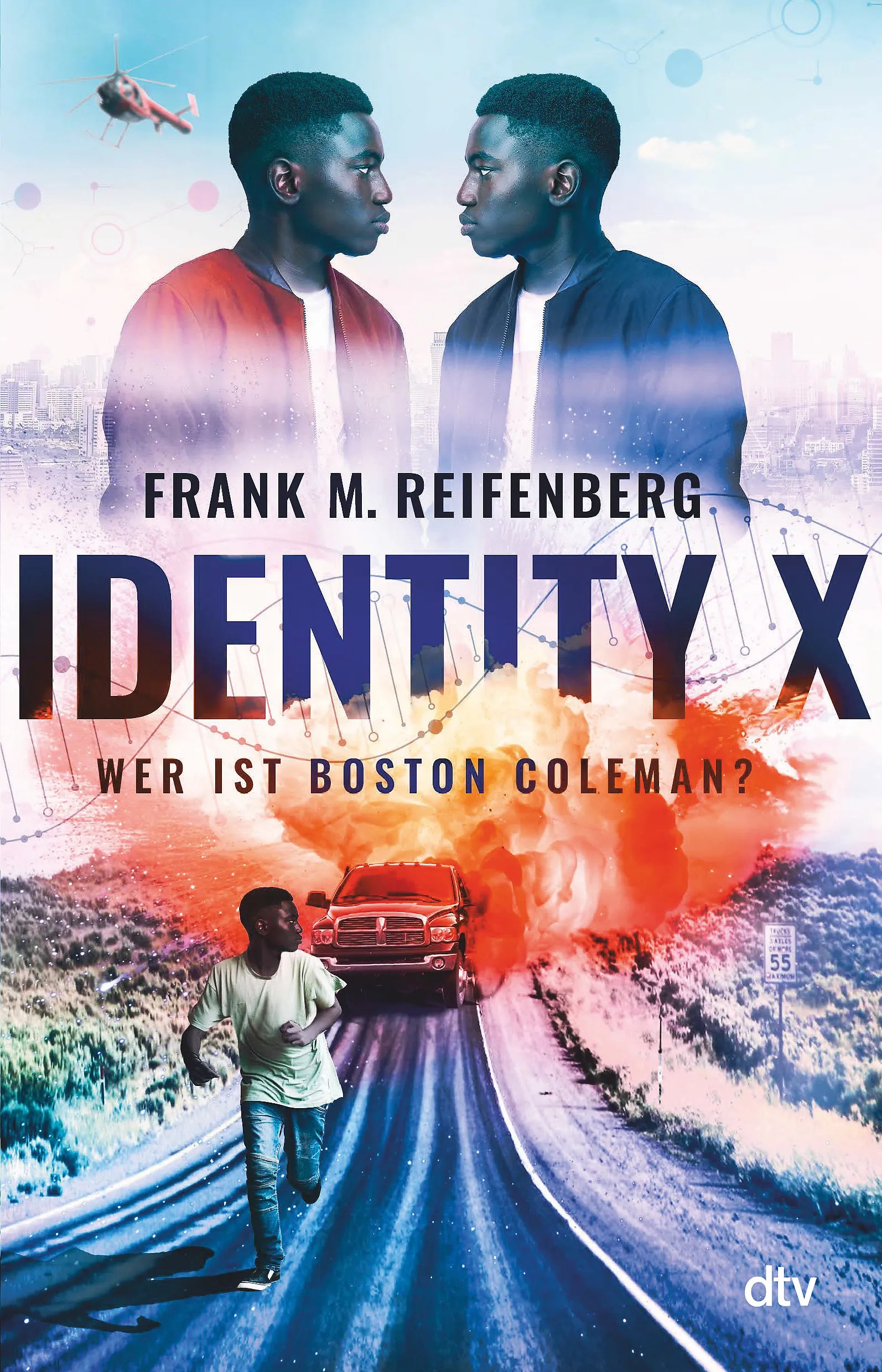 Buchcover von 'Identity X – Wer ist Boston Coleman?' - Paperback von Frank Maria Reifenberg