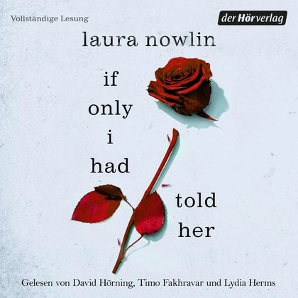 Cover: If only I had told her (Hörbuch Download) von Laura Nowlin