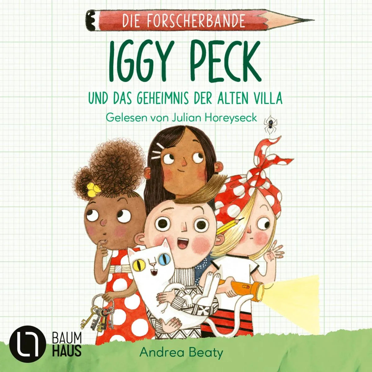 Cover: Iggy Peck und das Geheimnis der alten Villa (Hörbuch Download) von Andrea Beaty