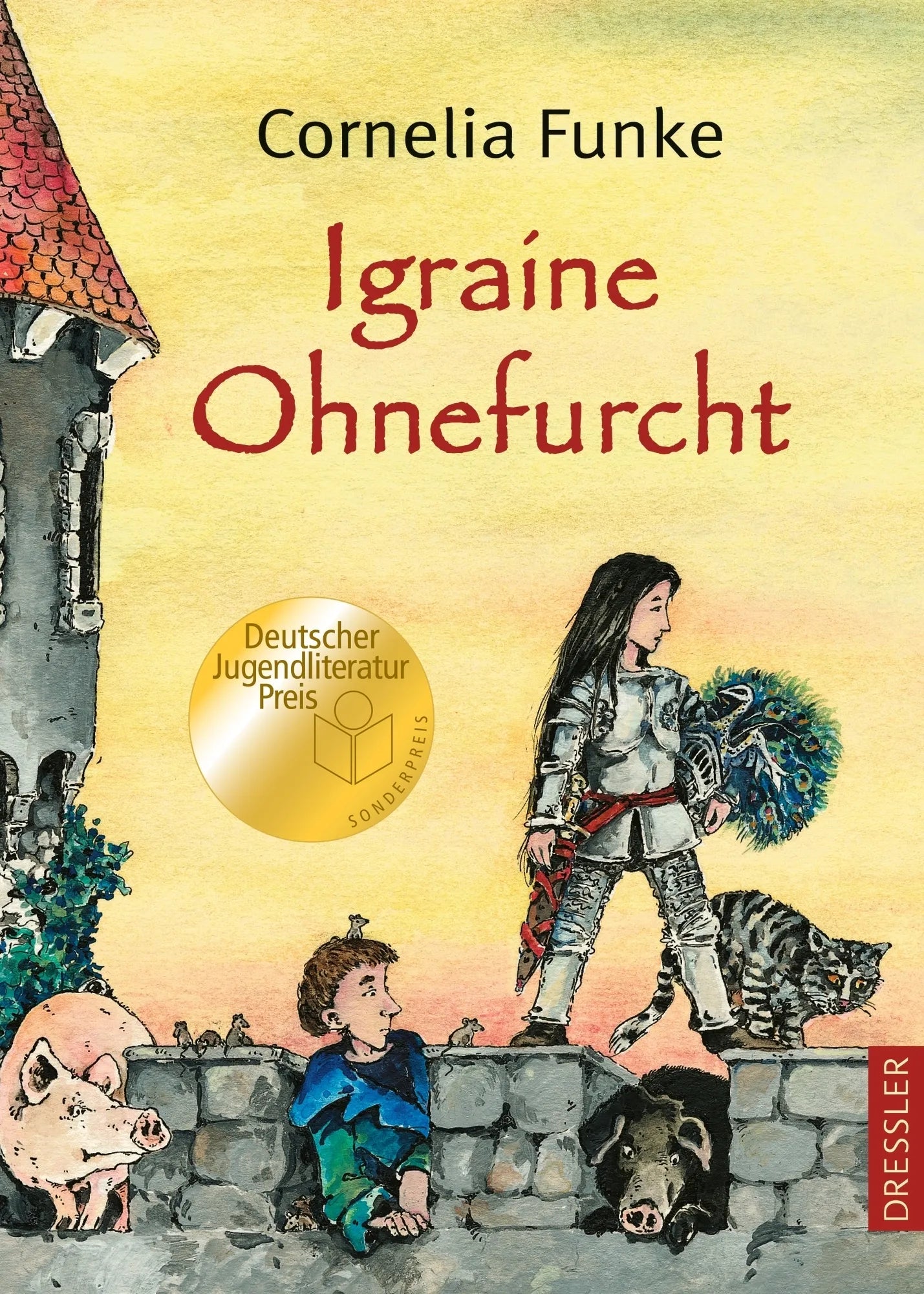 Buchcover von 'Igraine Ohnefurcht' - Gebundene Ausgabe von Cornelia Funke