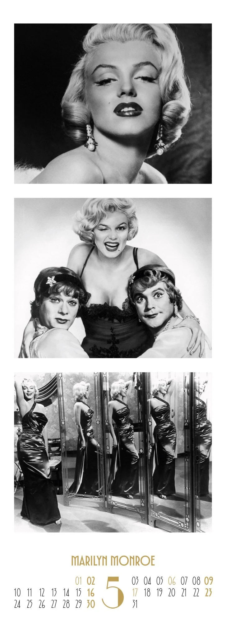 Ikonen Triplet-Kalender 2027 | Kino-Legenden der 50er und 60er – Ansicht