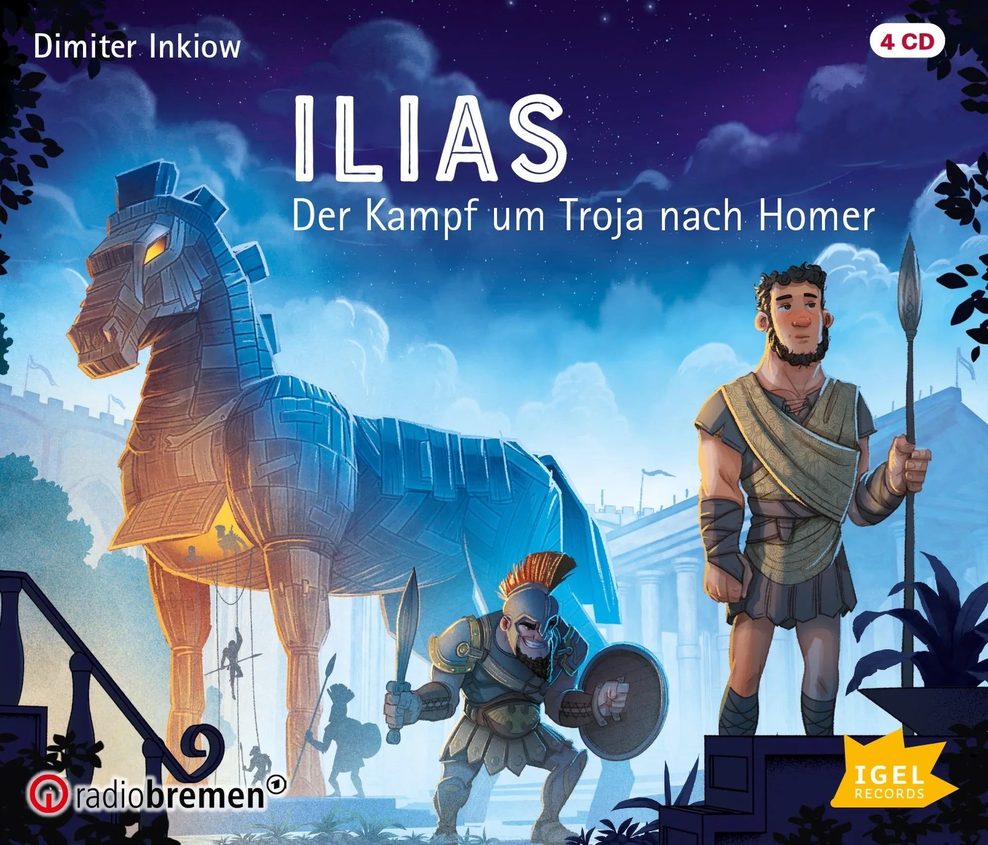 Cover: Ilias (Hörbuch CD) von Dimiter Inkiow