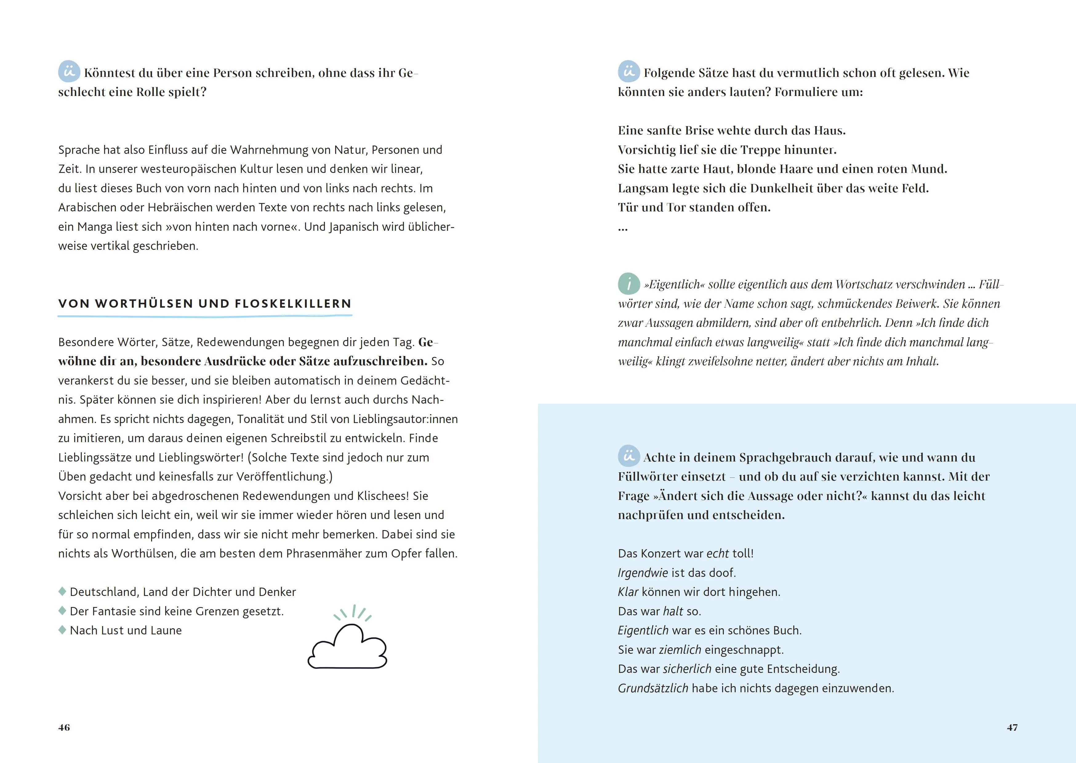 Produktansicht: Einfach losschreiben – Dein Schreibcoach für richtig gute Texte (Gebundene Ausgabe)