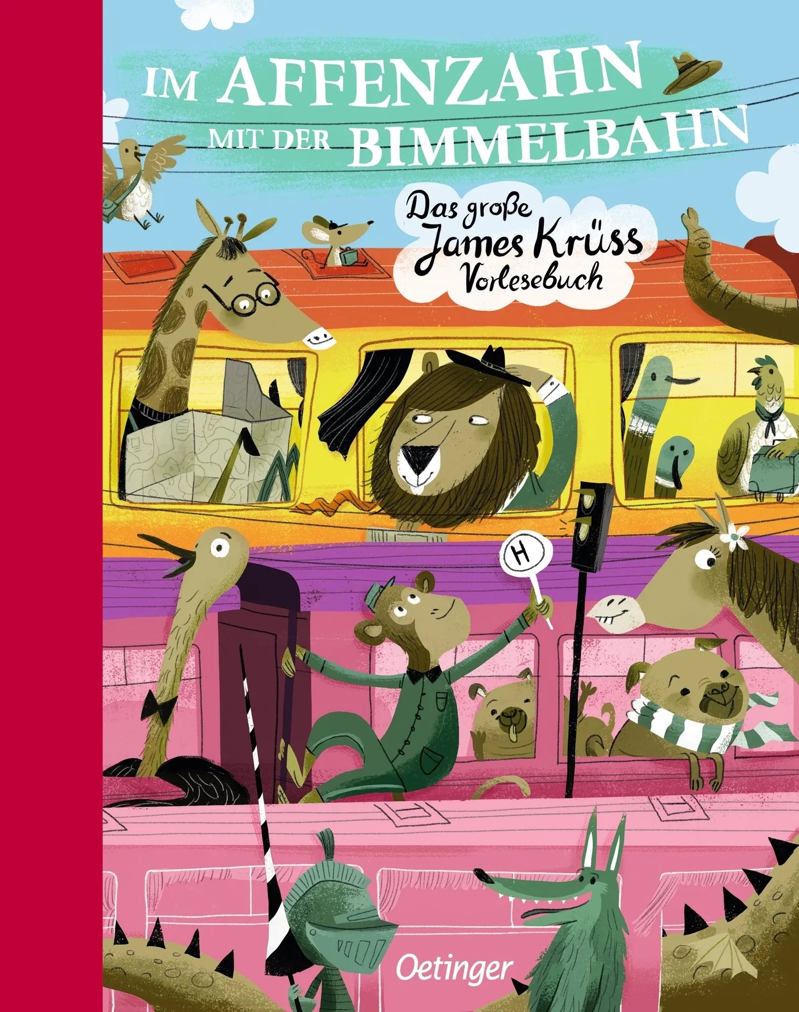 Buchcover von 'Im Affenzahn mit der Bimmelbahn' - Gebundene Ausgabe von James Krüss