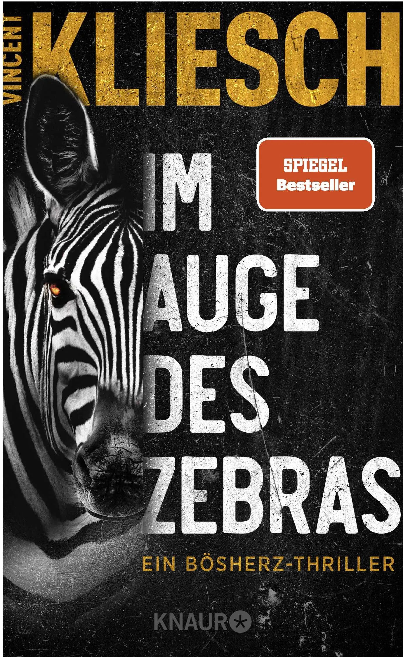 Buchcover von 'Im Auge des Zebras' - Taschenbuch von Vincent Kliesch