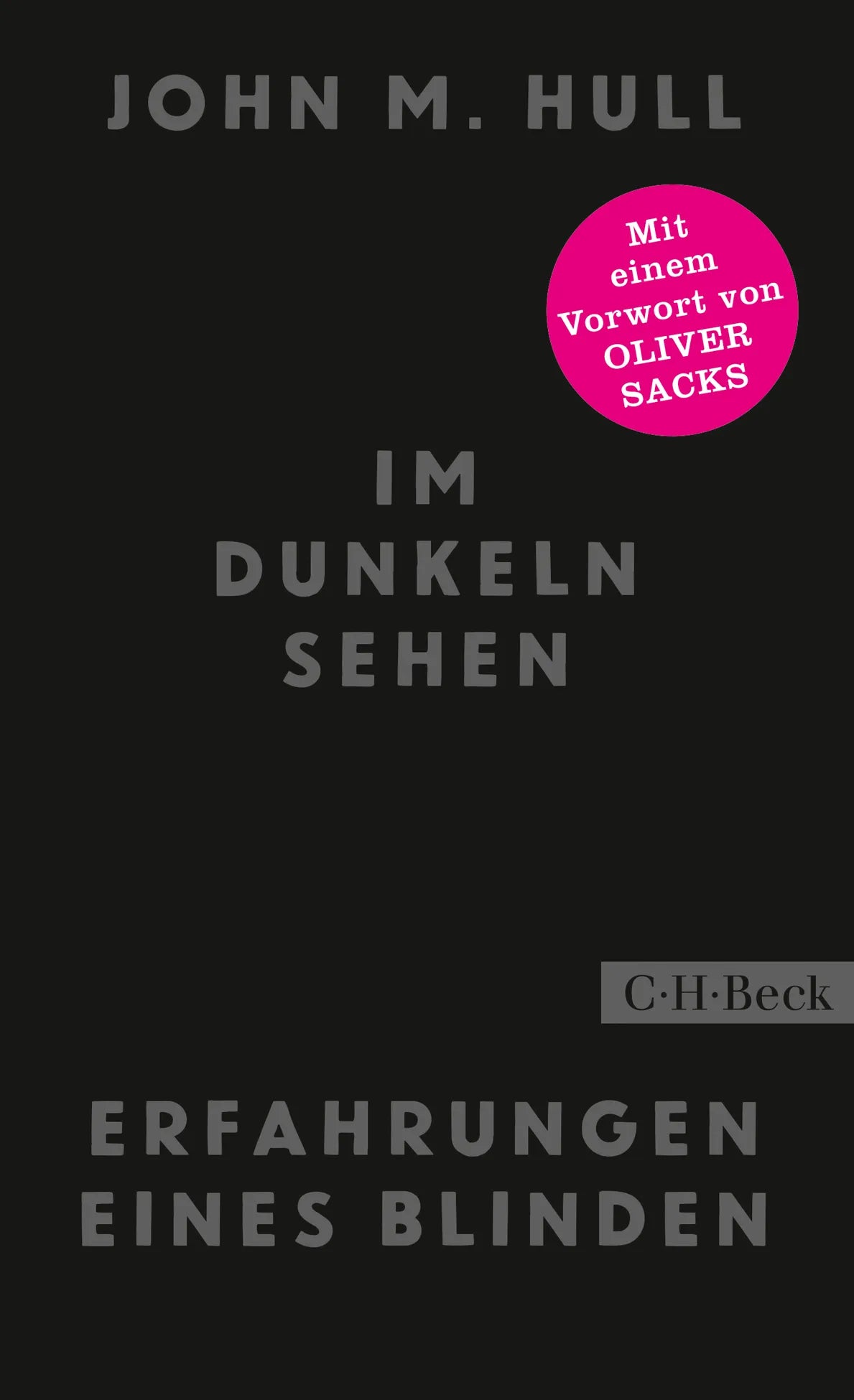 Buchcover von 'Im Dunkeln sehen' - Taschenbuch von John M. Hull