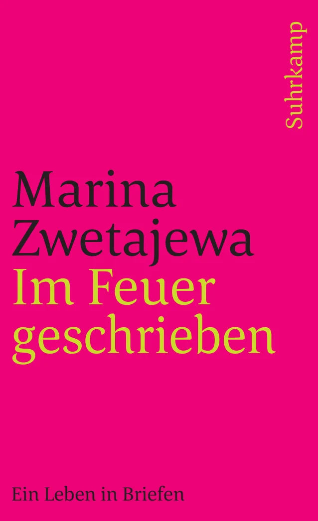 Buchcover von 'Im Feuer geschrieben' - Taschenbuch von Marina Zwetajewa