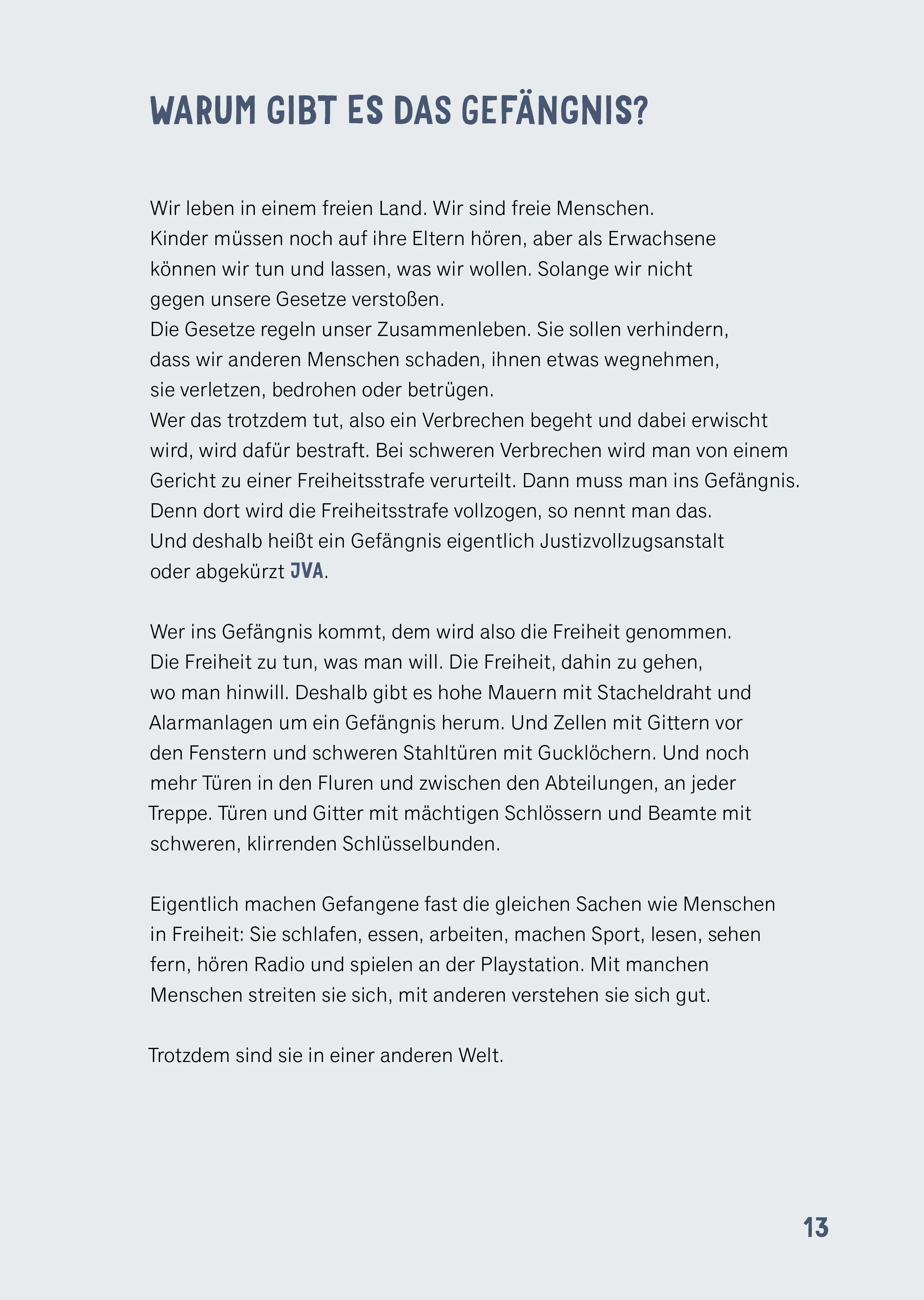 Abbildung von 'Im Gefängnis'