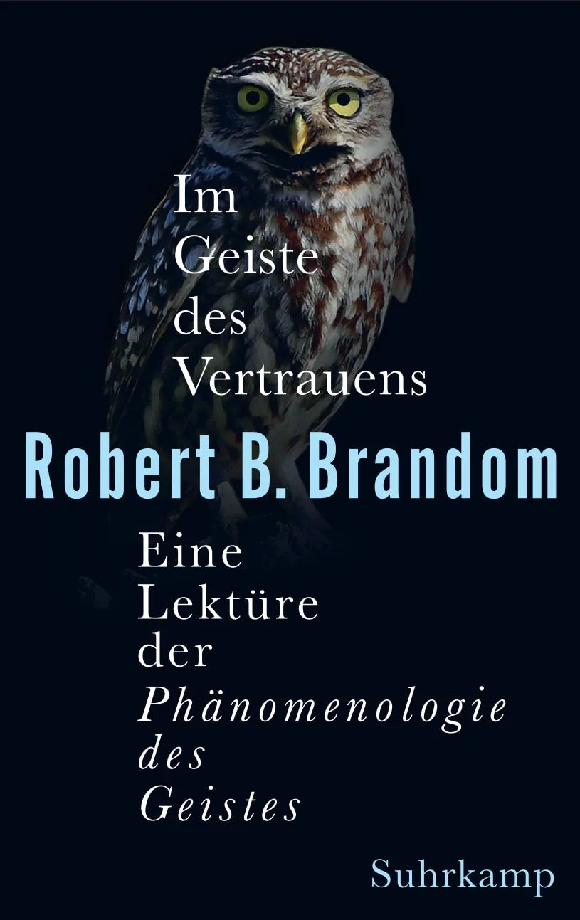Buchcover von 'Im Geiste des Vertrauens' - Gebundene Ausgabe von Robert B. Brandom