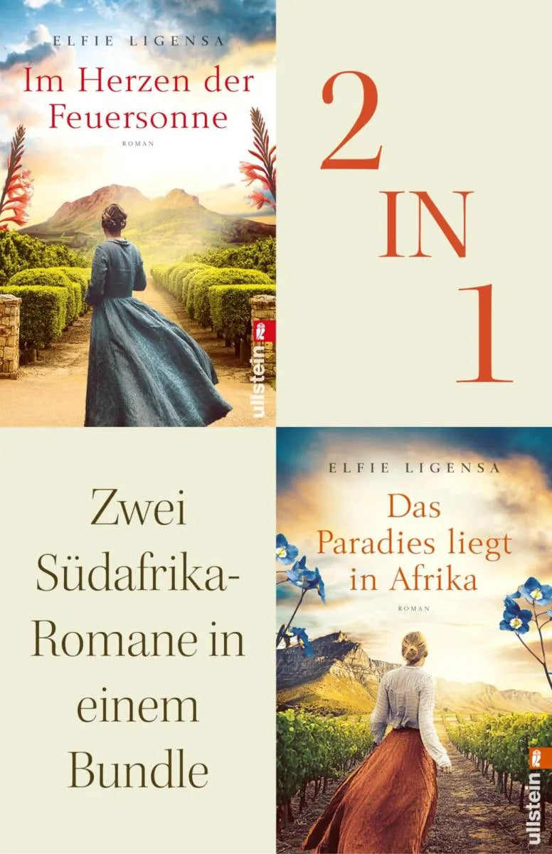 Cover: Im Herzen der Feuersonne // Das Paradies liegt in Afrika (E-Book) von Elfie Ligensa