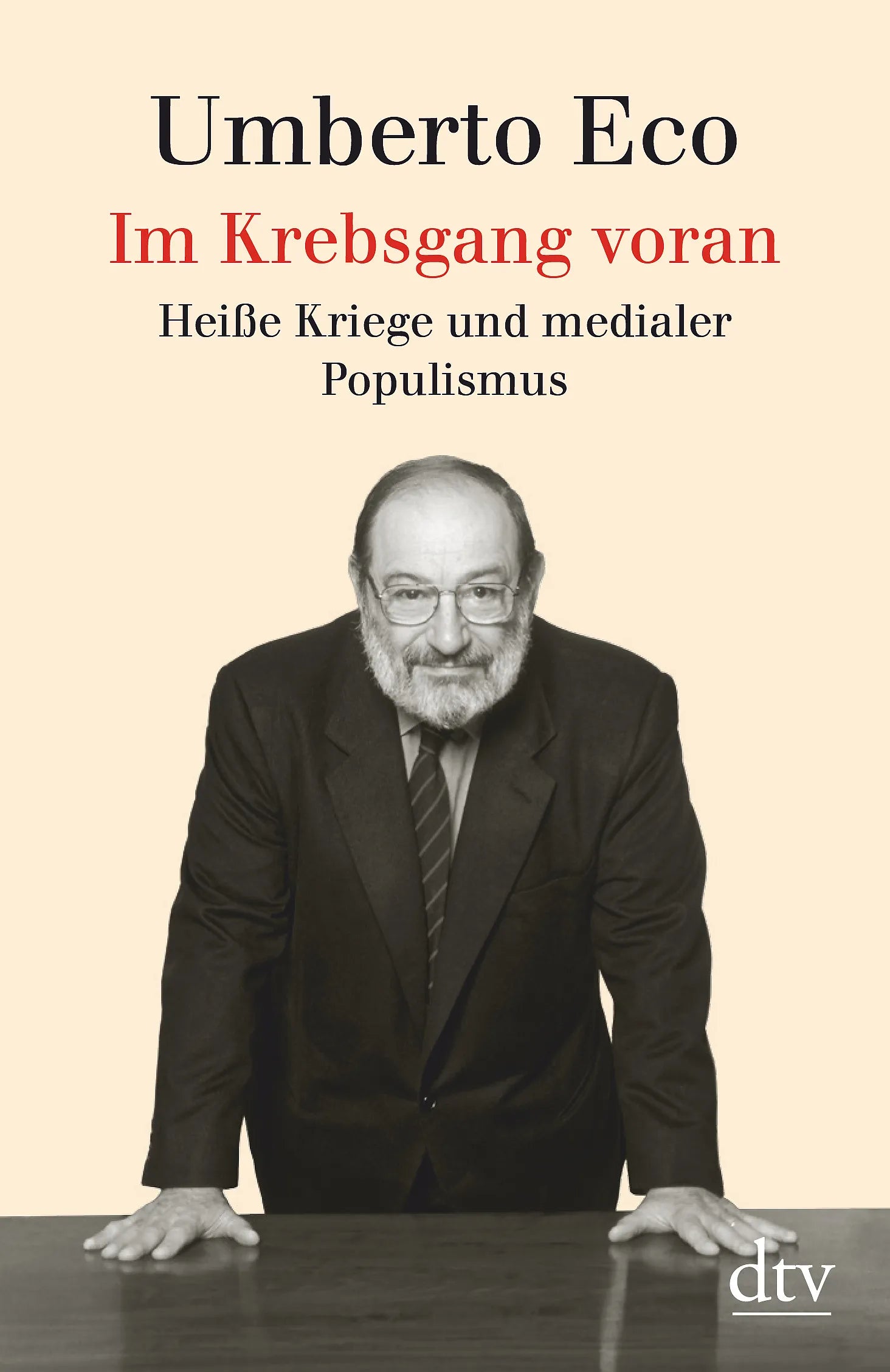 Buchcover von 'Im Krebsgang voran' - Taschenbuch von Umberto Eco