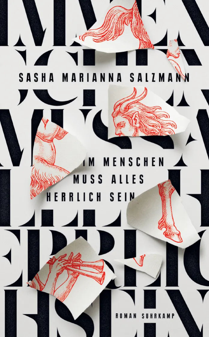 Buchcover von 'Im Menschen muss alles herrlich sein' - Taschenbuch von Sasha Marianna Salzmann