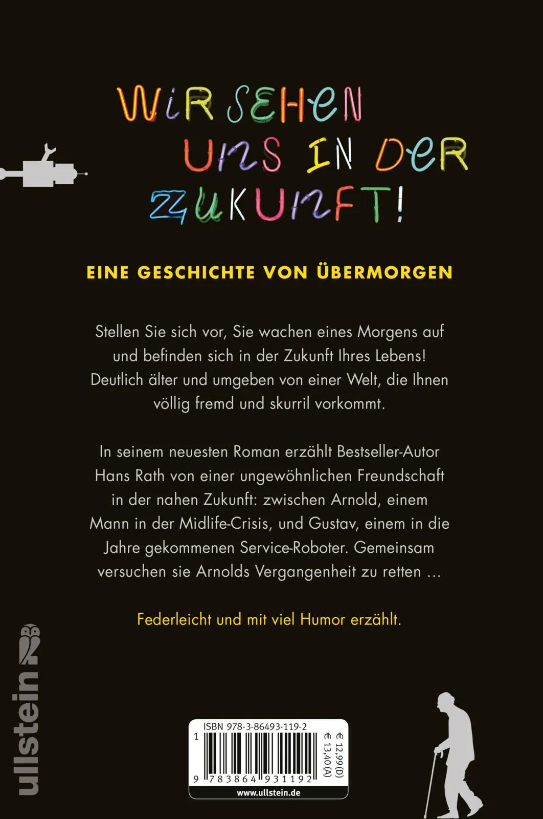 Buchrückseite von 'Im nächsten Leben wird alles besser' mit Klappentext - Paperback