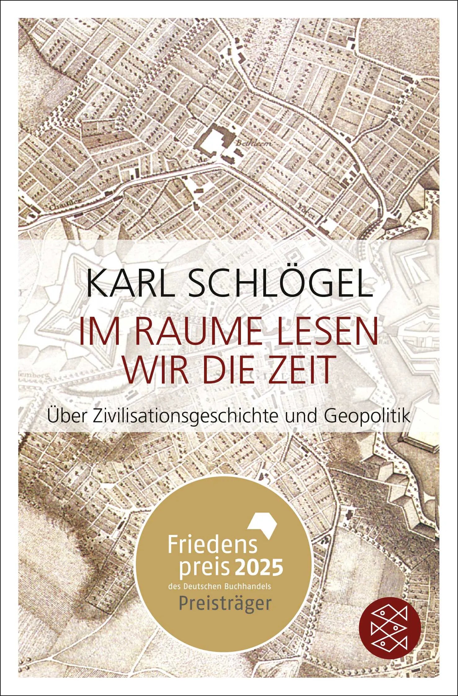 Buchcover von 'Im Raume lesen wir die Zeit' - Taschenbuch von Karl Schlögel