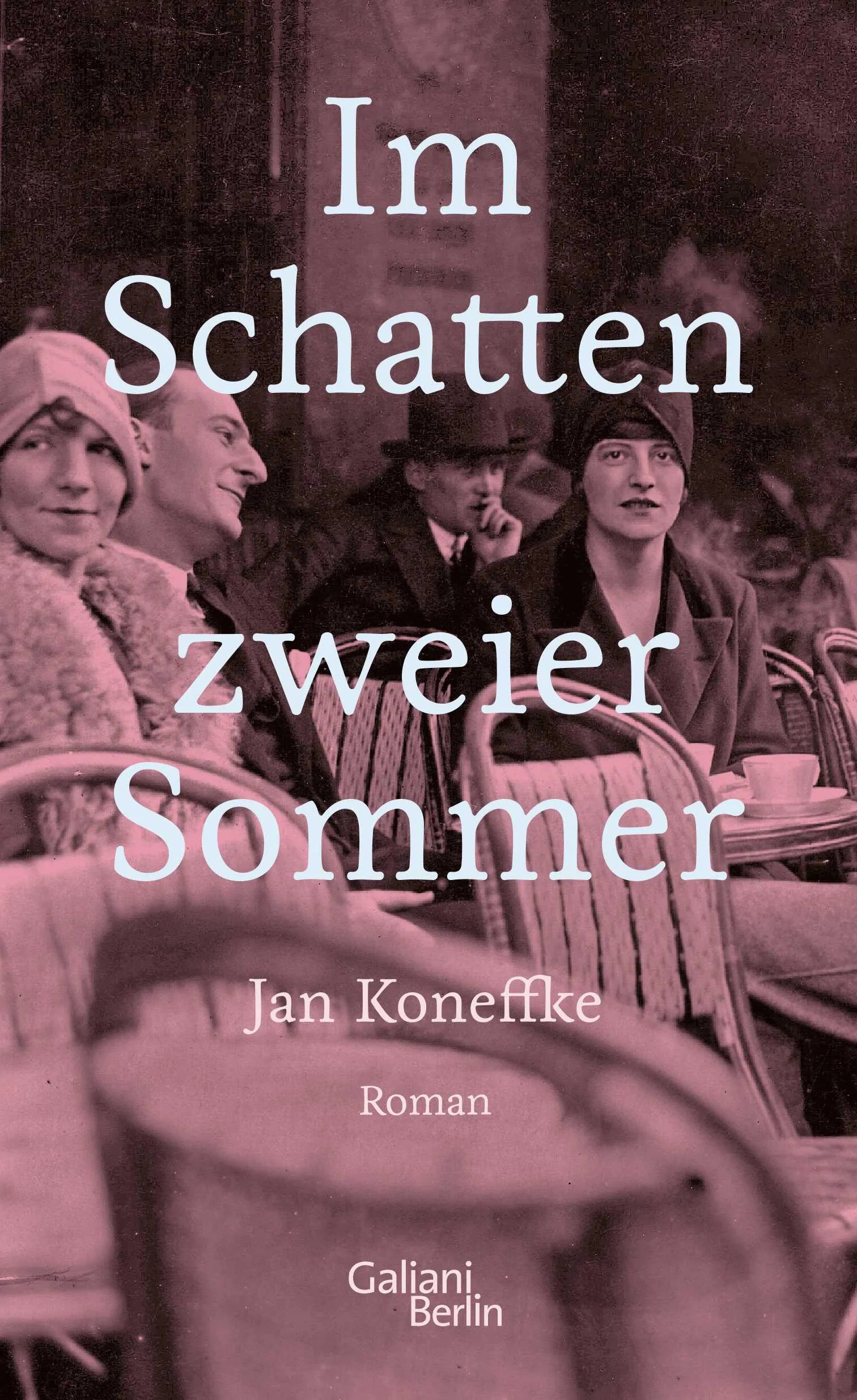 Buchcover von 'Im Schatten zweier Sommer' - Gebundene Ausgabe von Jan Koneffke