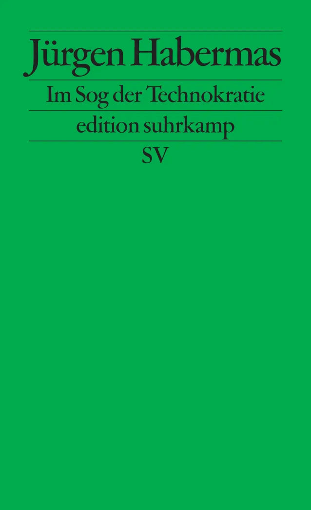 Buchcover von 'Im Sog der Technokratie' - Taschenbuch von Jürgen Habermas