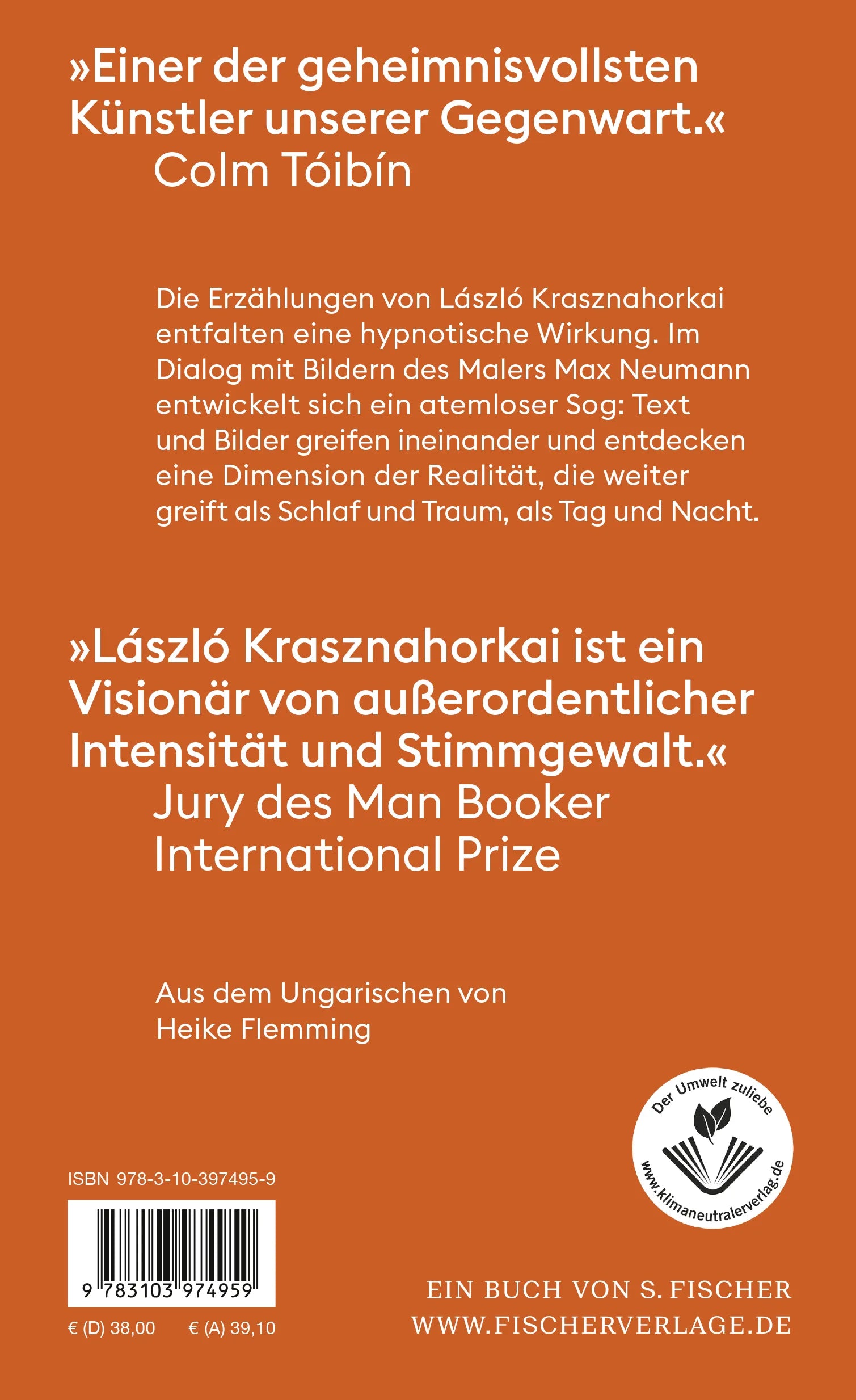 Buchrückseite von 'Im Wahn der Anderen' mit Klappentext - Gebundene Ausgabe