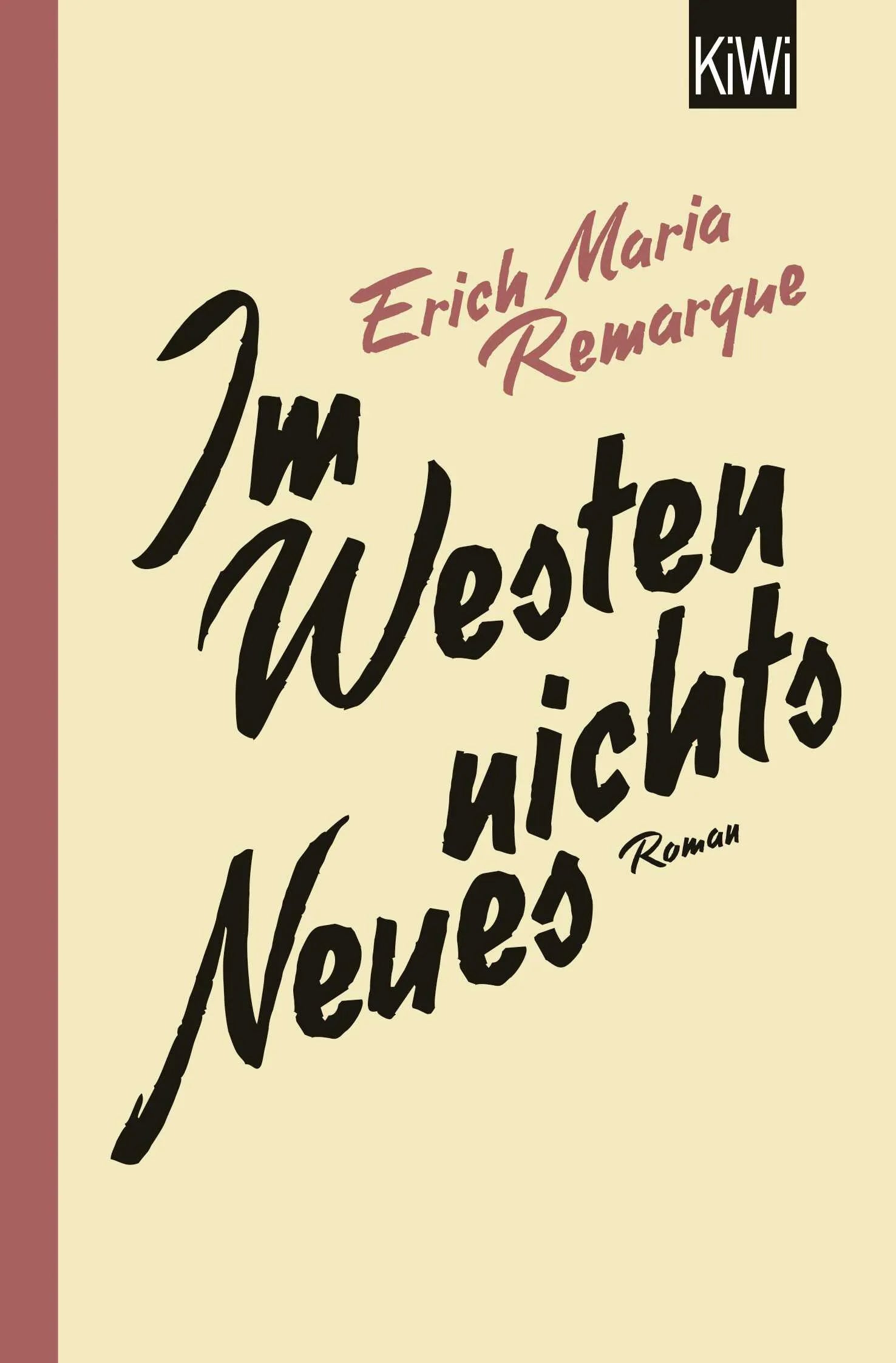 Buchcover von 'Im Westen nichts Neues' - Taschenbuch von E.M. Remarque