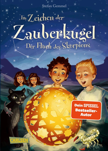 Buchcover von 'Im Zeichen der Zauberkugel 2: Der Fluch des Skorpions' - Gebundene Ausgabe von Stefan Gemmel