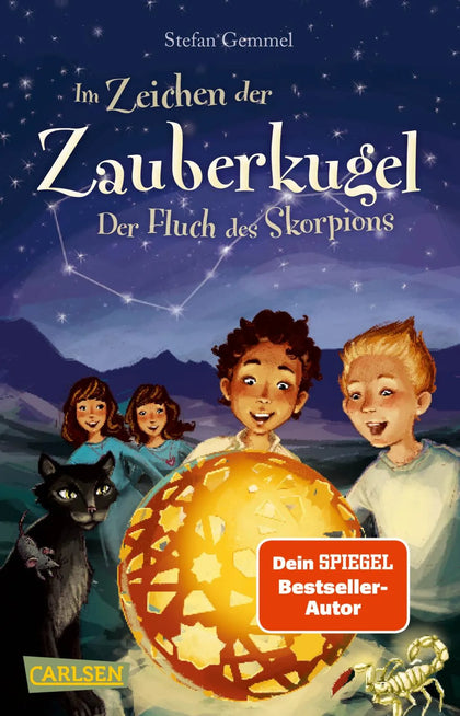 Buchcover von 'Im Zeichen der Zauberkugel 2: Der Fluch des Skorpions' - Taschenbuch von Stefan Gemmel