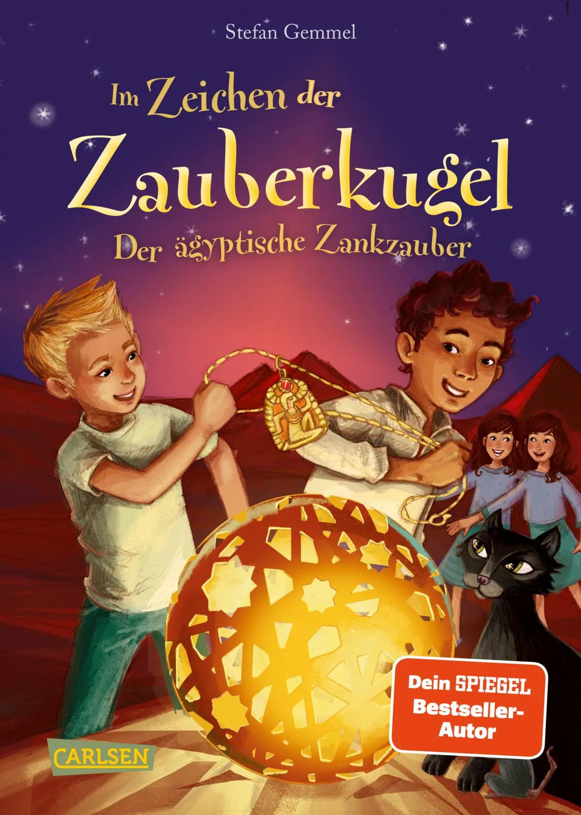 Buchcover von 'Im Zeichen der Zauberkugel 3: Der ägyptische Zankzauber' - Gebundene Ausgabe von Stefan Gemmel