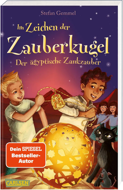 Buchcover von 'Im Zeichen der Zauberkugel 3: Der ägyptische Zankzauber' - Taschenbuch von Stefan Gemmel