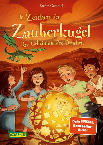 Buchcover von 'Im Zeichen der Zauberkugel 4: Das Geheimnis des Drachen' - Gebundene Ausgabe von Stefan Gemmel