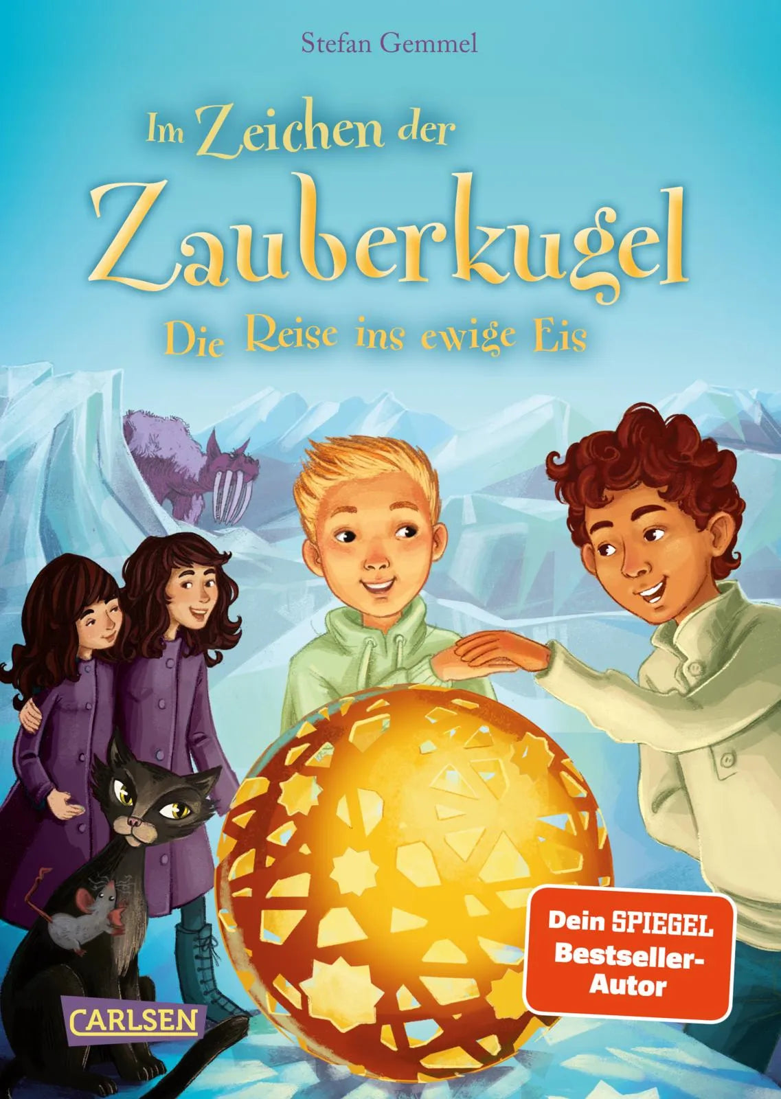 Buchcover von 'Im Zeichen der Zauberkugel 5: Die Reise ins ewige Eis' - Gebundene Ausgabe von Stefan Gemmel