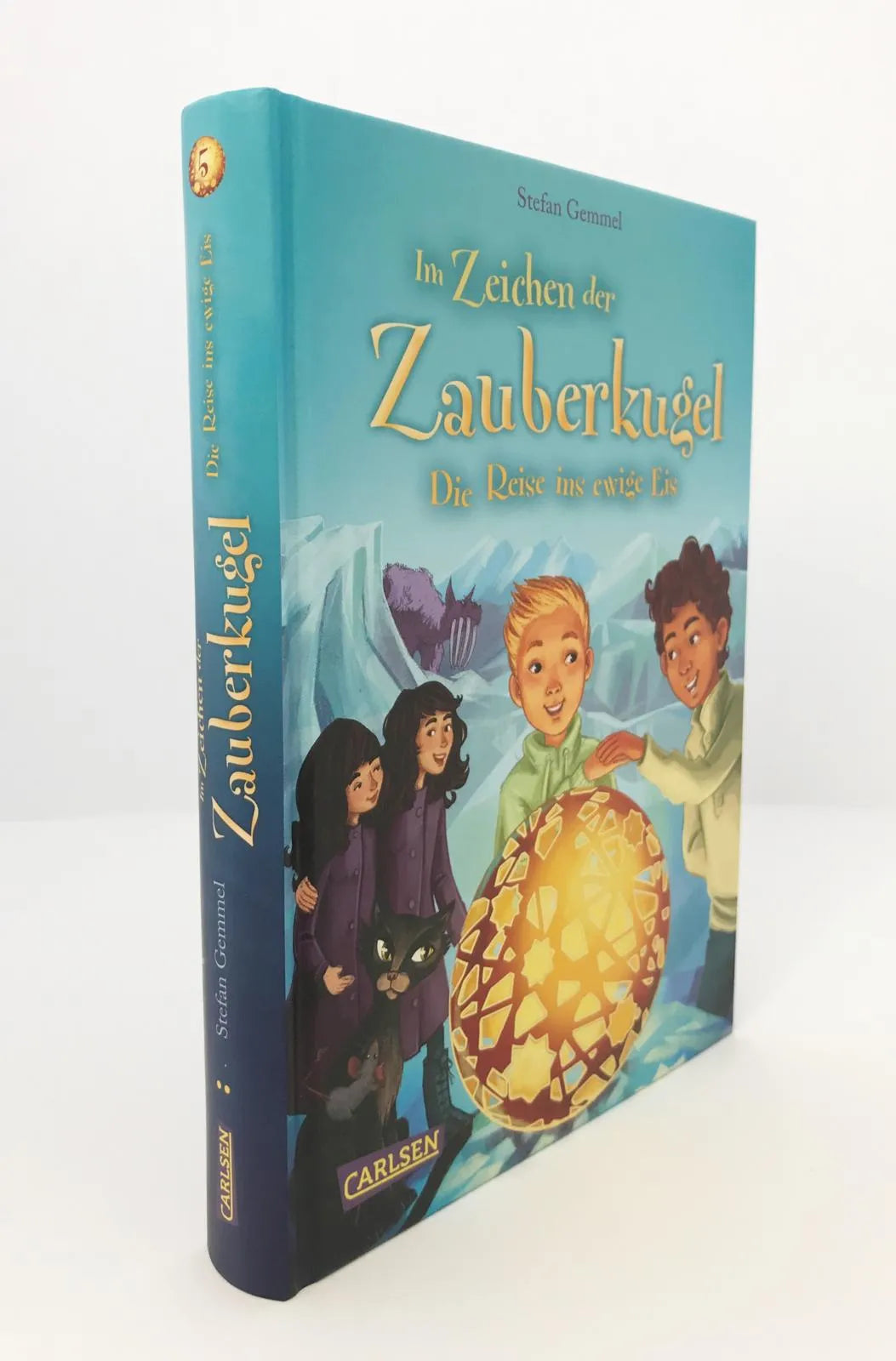 Produktansicht: Im Zeichen der Zauberkugel 5: Die Reise ins ewige Eis (Gebundene Ausgabe)