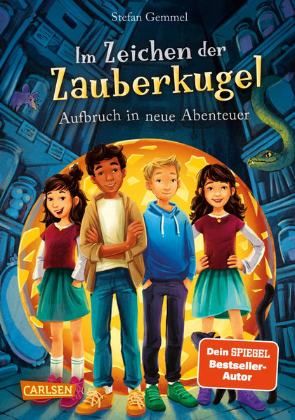 Buchcover von 'Im Zeichen der Zauberkugel 7: Aufbruch in neue Abenteuer' - Gebundene Ausgabe von Stefan Gemmel