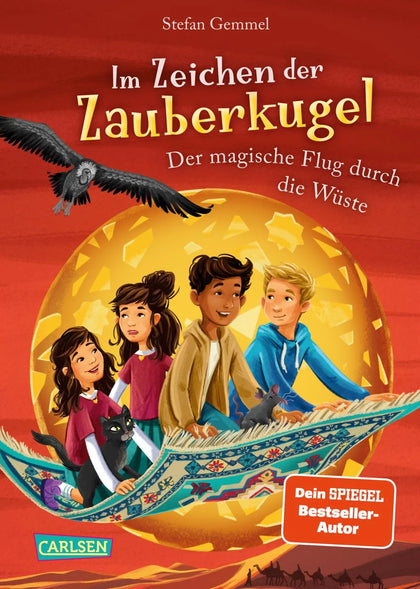 Buchcover von 'Im Zeichen der Zauberkugel 8: Der magische Flug durch die Wüste' - Gebundene Ausgabe von Stefan Gemmel