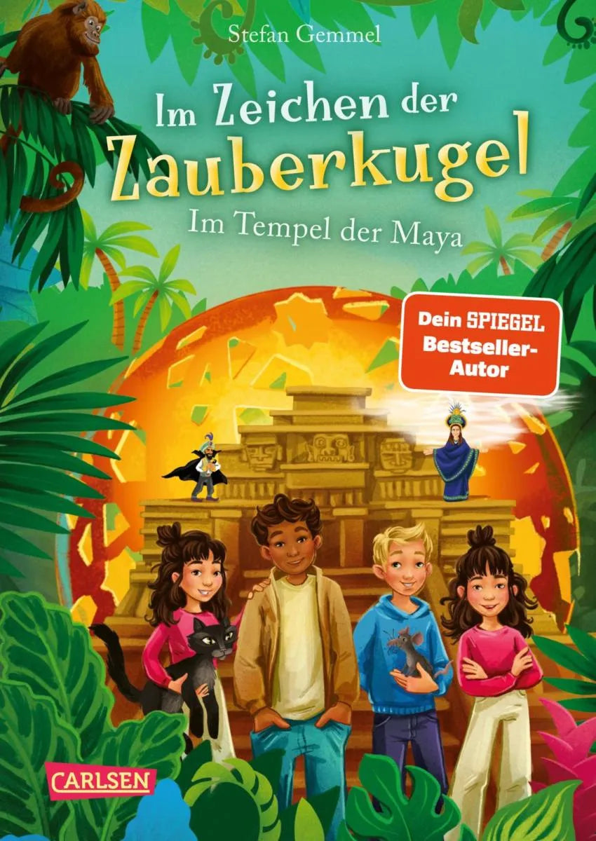 Cover: Im Zeichen der Zauberkugel 9: Im Tempel der Maya (E-Book) von Stefan Gemmel